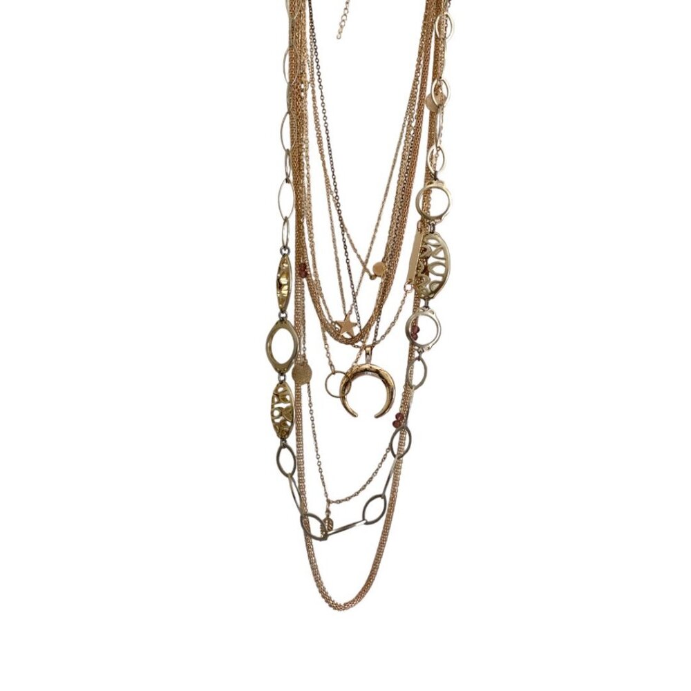 Necklaces, Mixed-metal, Long-Layered and short with charms